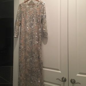Calvin Klein Sparkle formal dress.